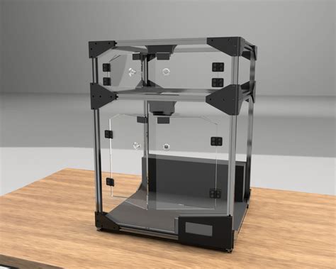 metal enclosure for 3d printer|fully enclosed 3d printer.